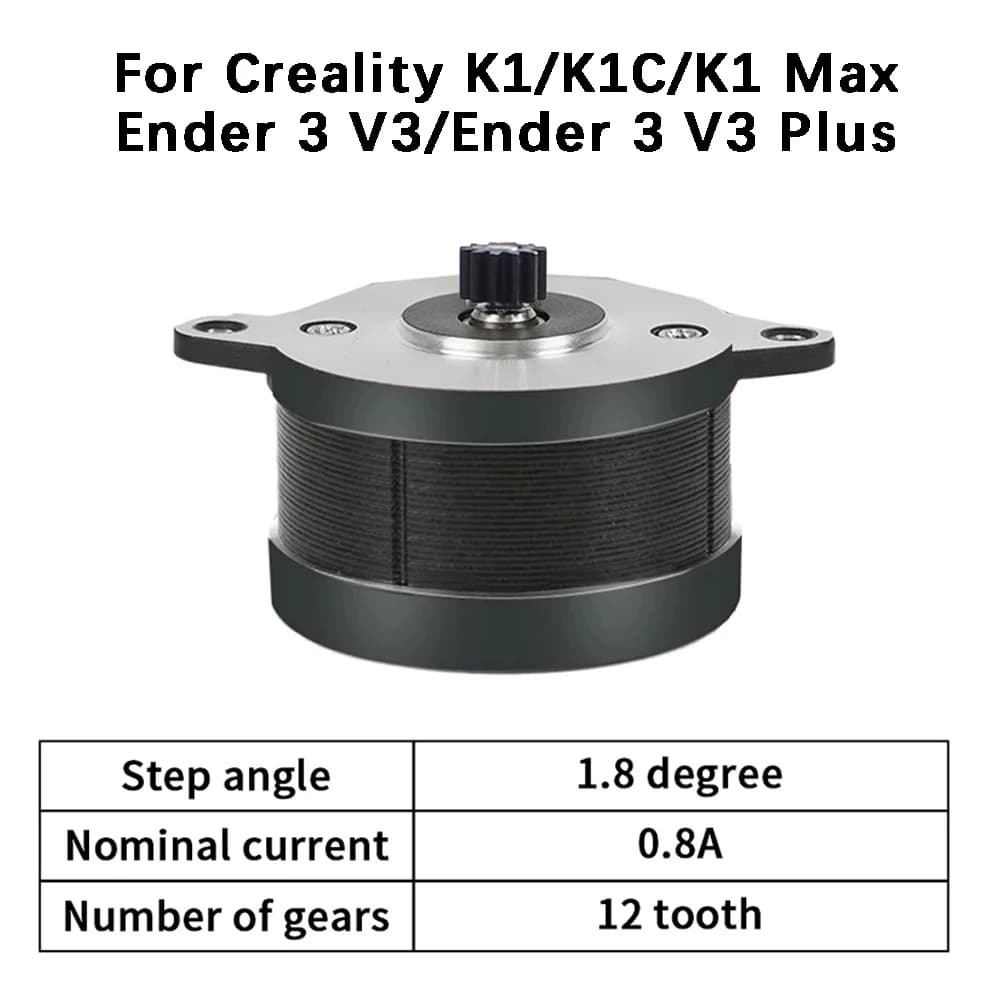 Kit Motore Stepper 36 per Estrusore Creality K1/K1C/K1Max con Meccanismo di Estrusione, Accessori di Aggiornamento per Stampante 3D