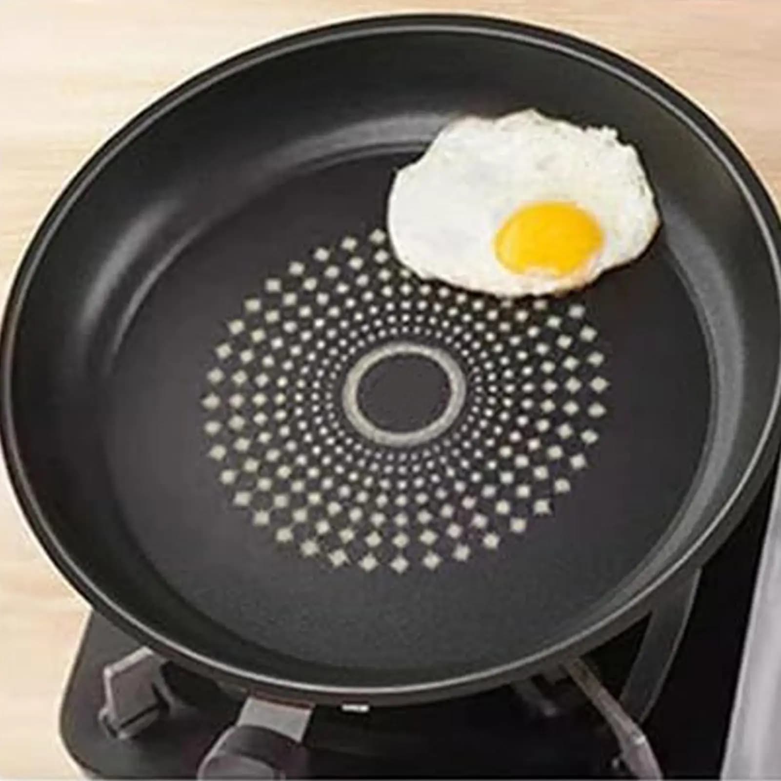 Egg pan Non-stick pan with induction cooker cover Ergonomic kitchen pan Kitchen tool for breakfast Pancake