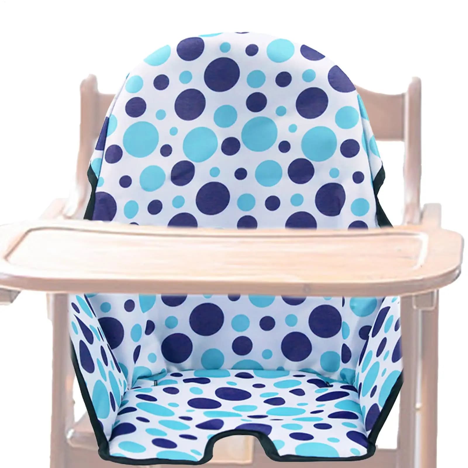 High chair cushion Oxford fabric seat cushion for children's dining chair, soft washable chair cushion Foldable chair pad