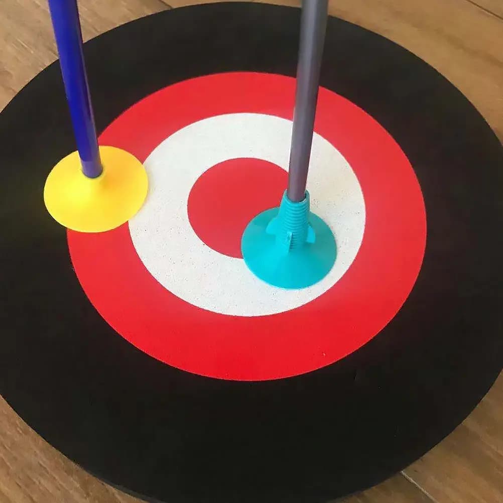 Archery Target Portable EVA Foam Lightweight Wear Resistant Reusable Practice with Clear Scoring Rings