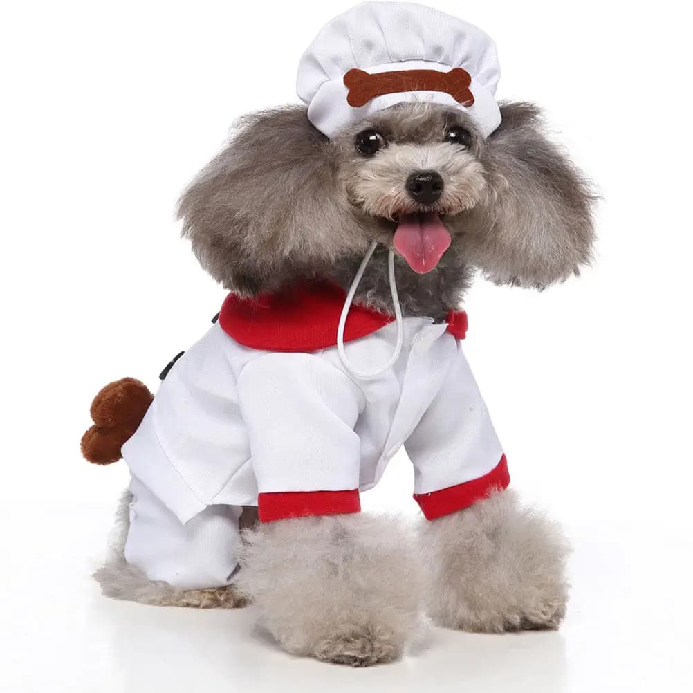 1Set Pet Costume Lovely Dog Halloween Apparel Lightweight Adjustable Pet Harness for Festival Party Photography Prop