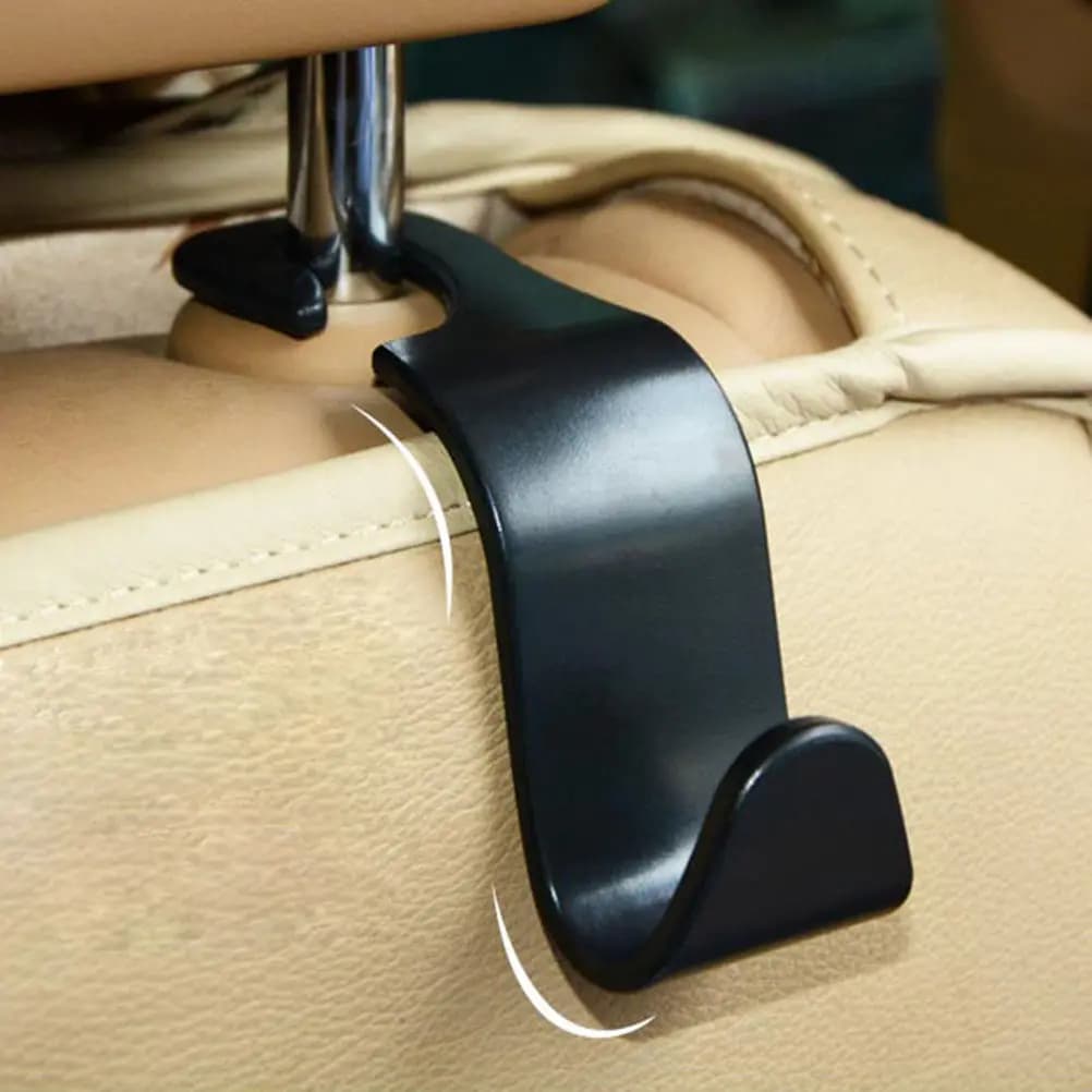 10 ganci per poggiatesta auto in PP, portata 20 kg, organizer universale per auto, ganci per sedile posteriore per borse e spesa