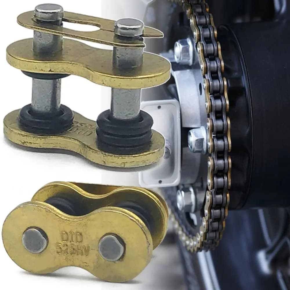 Durevole Oro Moto Catena Fibbia Modifica Collegamento O-Ring Comune Strumento di Riparazione Accessori Paraolio Collegamento Blocco DID520HV