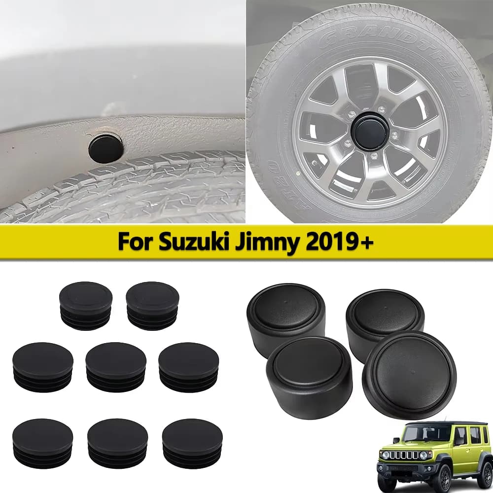 Coprimozzo ruota Telaio auto Tappi tappo impermeabili per Suzuki Jimny 2019-2025 JB64 JB74 Parti di protezione Accessori esterni