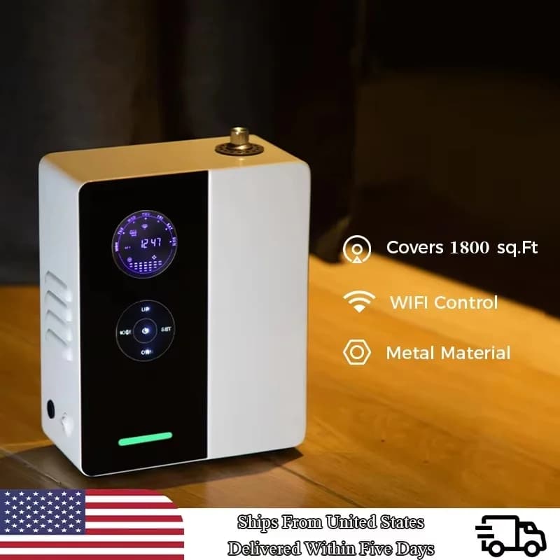 VanGogh360 Copertura di 1800 Piedi Quadrati Profumo Wifi Diffusore Elettrico Fragranza Ambientale Deodorante HVAC Smart Home