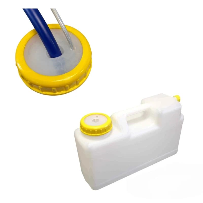 RV Pompa Acqua Copertura Filettata Tappo Antipolvere Per Tubo DIN96 10/12 Litre Contenitore di Acqua di Campeggio Esterna Camper Caravan Accessori