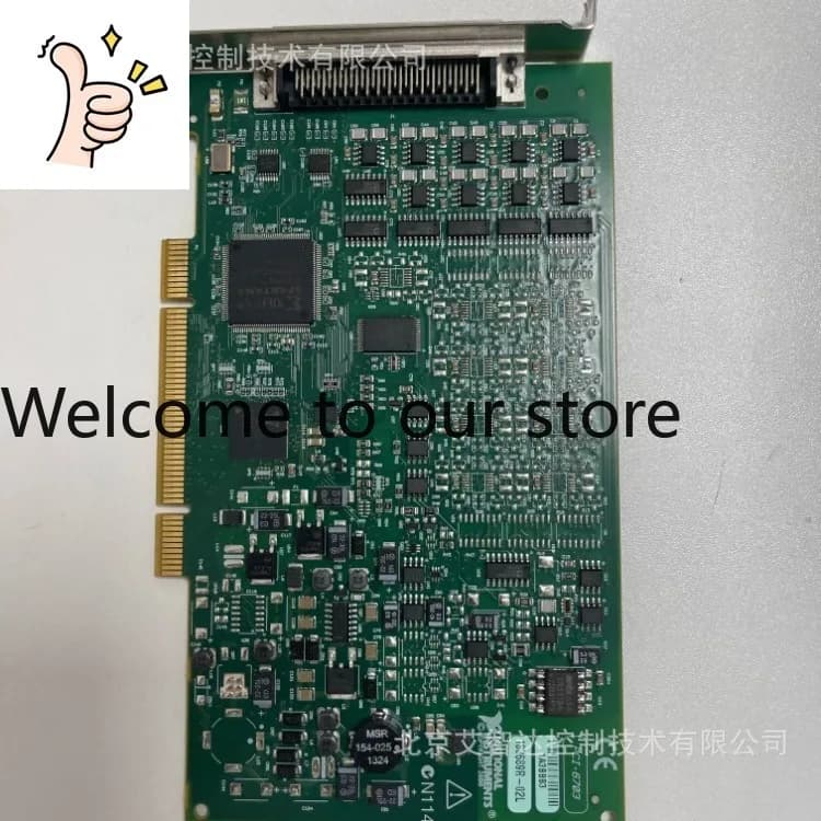 NI PCI-6703 Capture Card, Original And Genuine, New In Quality And Normal Function.