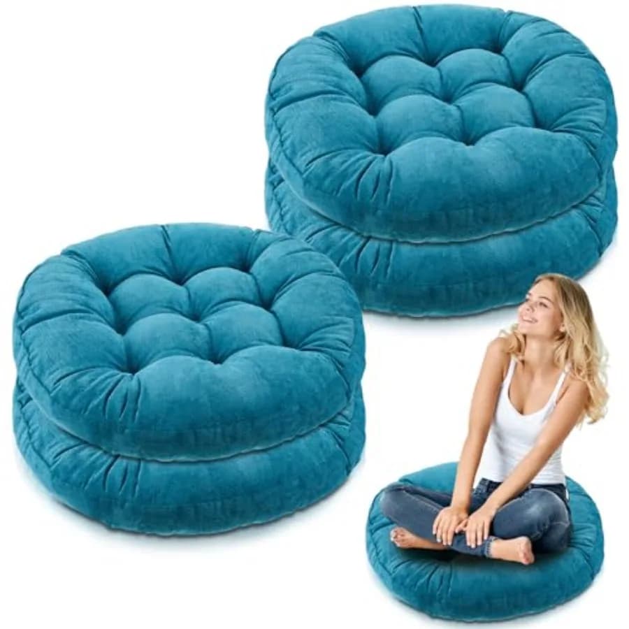 Floor Pillow Cushions Large Large Meditation Floor Pillow for Classroom Adult Meditation Picnic Party Seating Learning Daycare