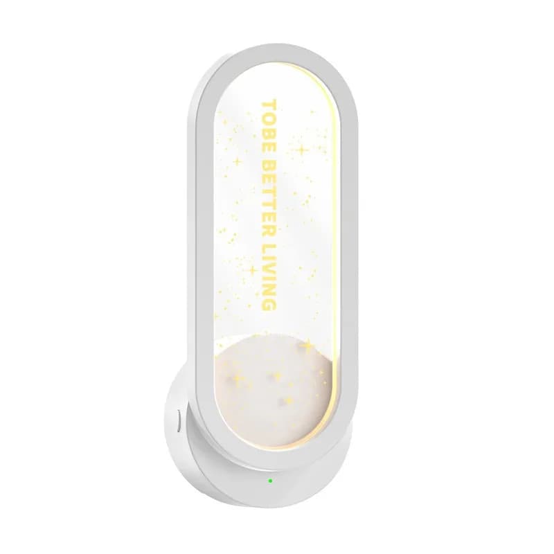 Piccolo purificatore d'aria agli ioni negativi per rimuovere gli odori nel bagno Deodorizzazione Lampada per l'atmosfera stellata con rimozione di formaldeide