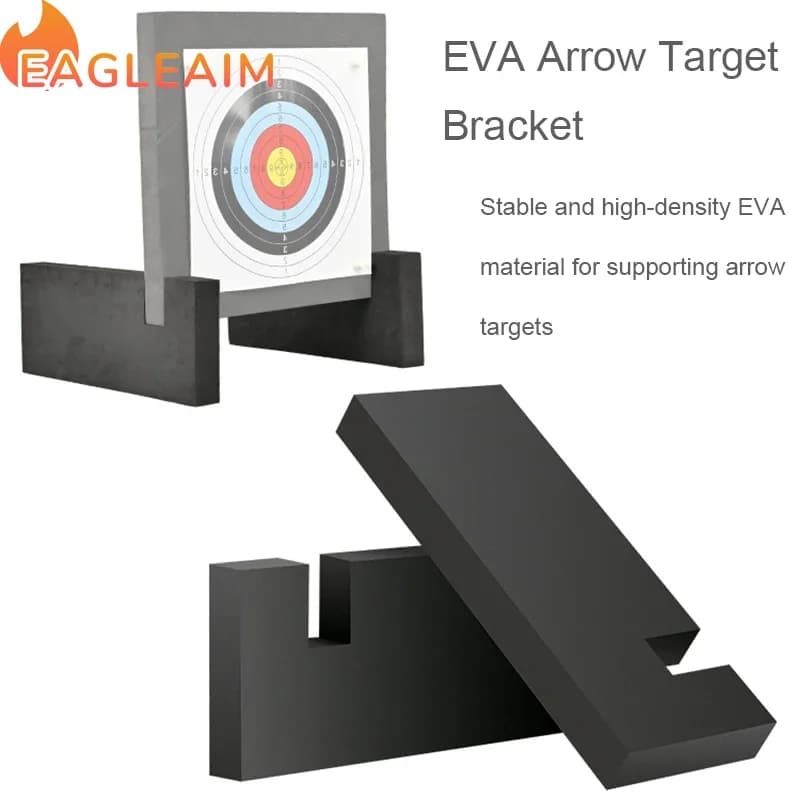 EVA Foam Arrow Target Bracket Archery Training Equipment Base Block Mount Stand for Shooting Easy Installation