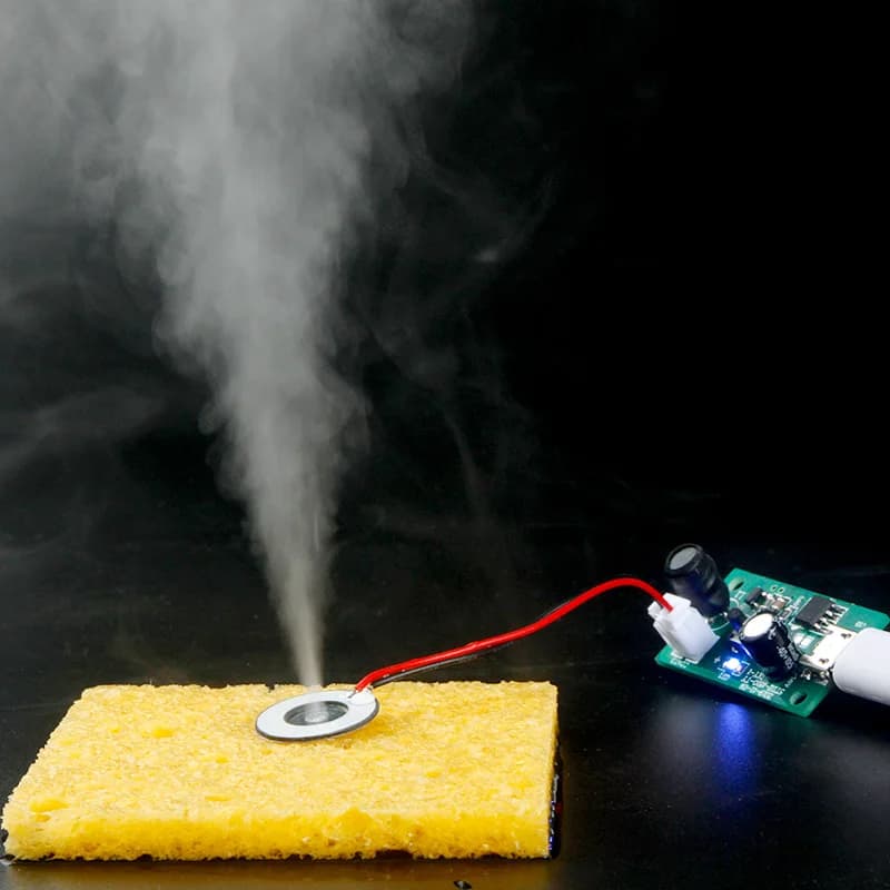 Mini Umidificatore USB Kit FAI DA TE Mist Maker e Driver Circuito Fogger Atomizzazione Pellicola Atomizzatore Foglio Mini Oscillante