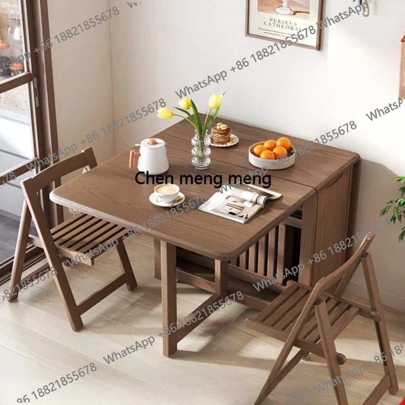 Gambe per Tavolo da Pranzo in Legno Semplici, Impermeabili, per Tavolo Estensibile Familiare, Set per Cucina e Soggiorno, Arredamento Sala da Pranzo
