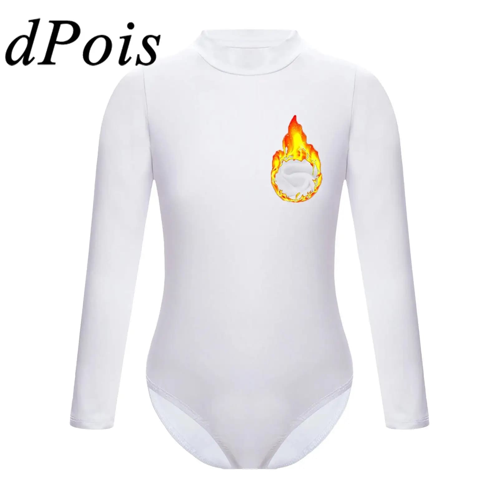 Biancheria intima termica foderata in pile per ragazze Balletto Danza Top Ginnastica Body Dancewear Pattinaggio di figura Costume da allenamento Tuta da yoga