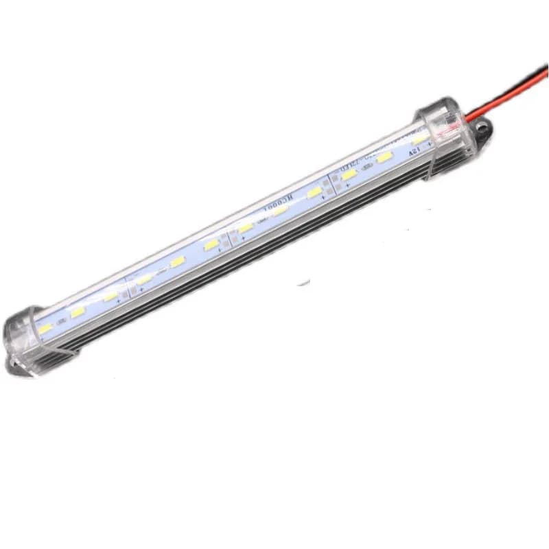 1pc LED Striscia rigida rigida Barra Tubo 12v 24v 20cm 30cm 50cm 5w 8w Armadietto Auto Macchina Attrezzature Luce 3000k 4000k 6000k Rosso Verde