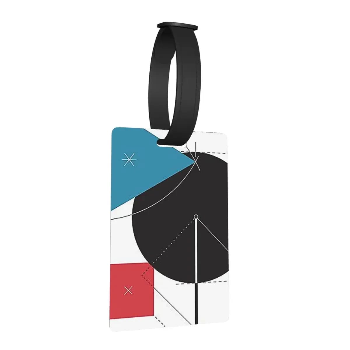 Bauhaus # 8 etichette per bagagli Accessori per valigie Viaggi Cute Bagagli Imbarco Tag Porta etichette ID Nome Indirizzo