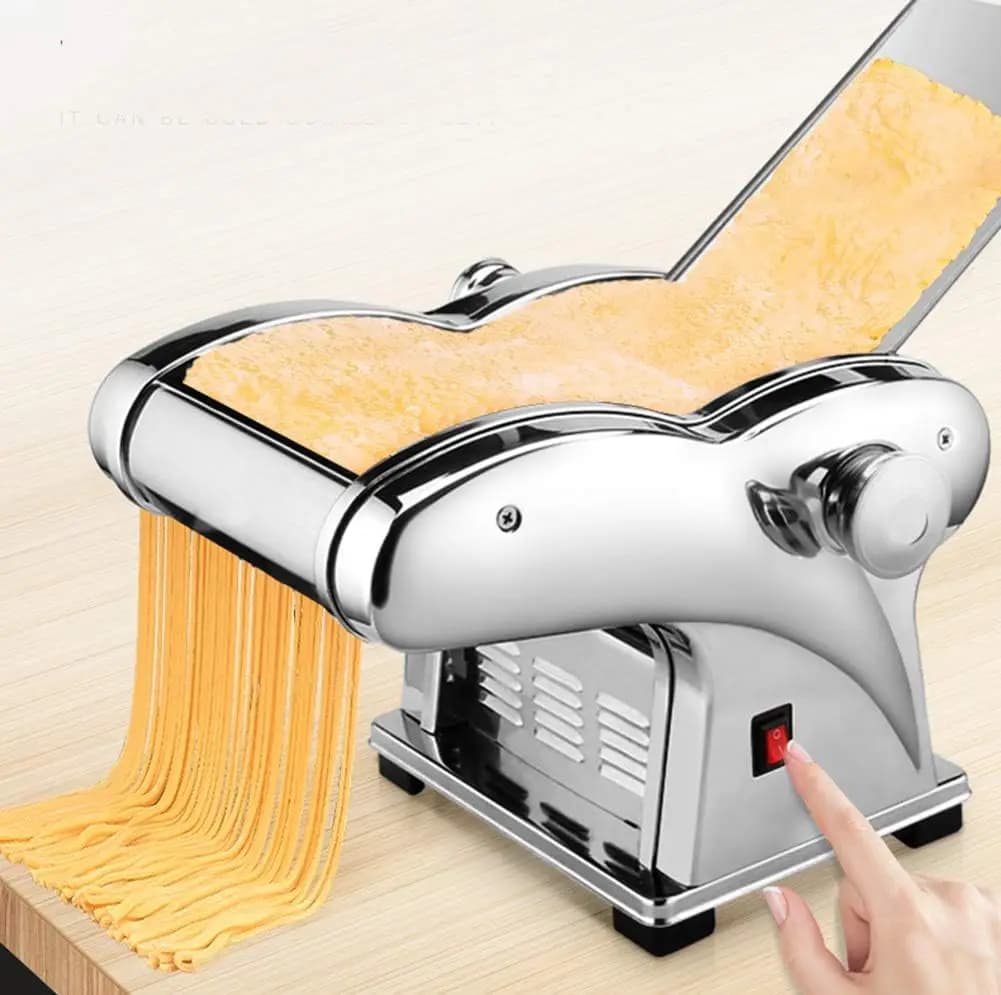 Macchina per Pasta, 110V, in Acciaio Inossidabile, per Spaghetti e Pasta, con Funzione per Fare la Pasta della Ravioli