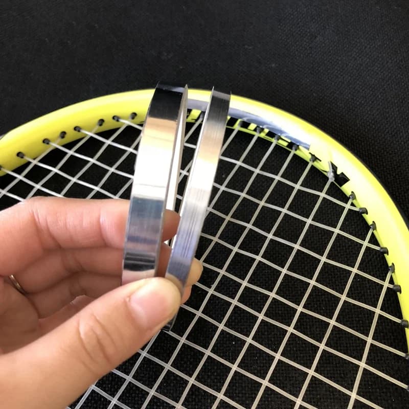 Nastro di piombo per racchetta da Tennis peso argento autoadesione 4 metri/rotolo aggiungi peso e potenza alla racchetta
