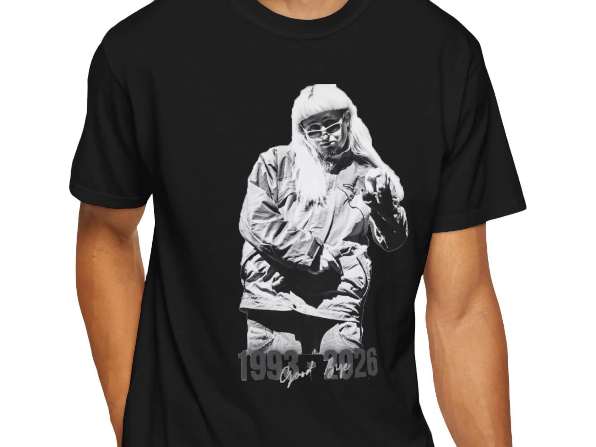 Oliver Tree Goodbye Tribute T-shirt Retro Music Fan Commemorative Cotton T-shirt 2026 Summer Men's Women's Sportswear Y2k Style