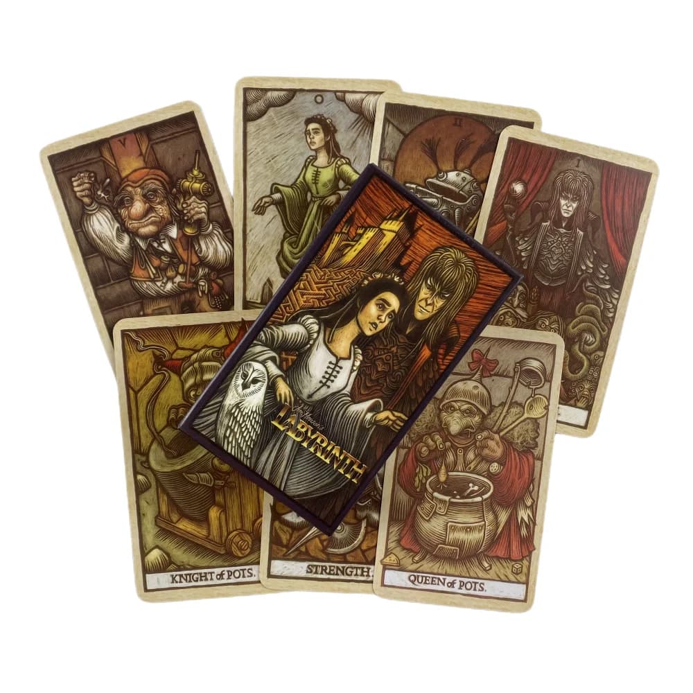Labirinto Tarocchi Mazzo Divinazione Versioni inglesi Edizione Oracle Gioco da tavolo per la festa