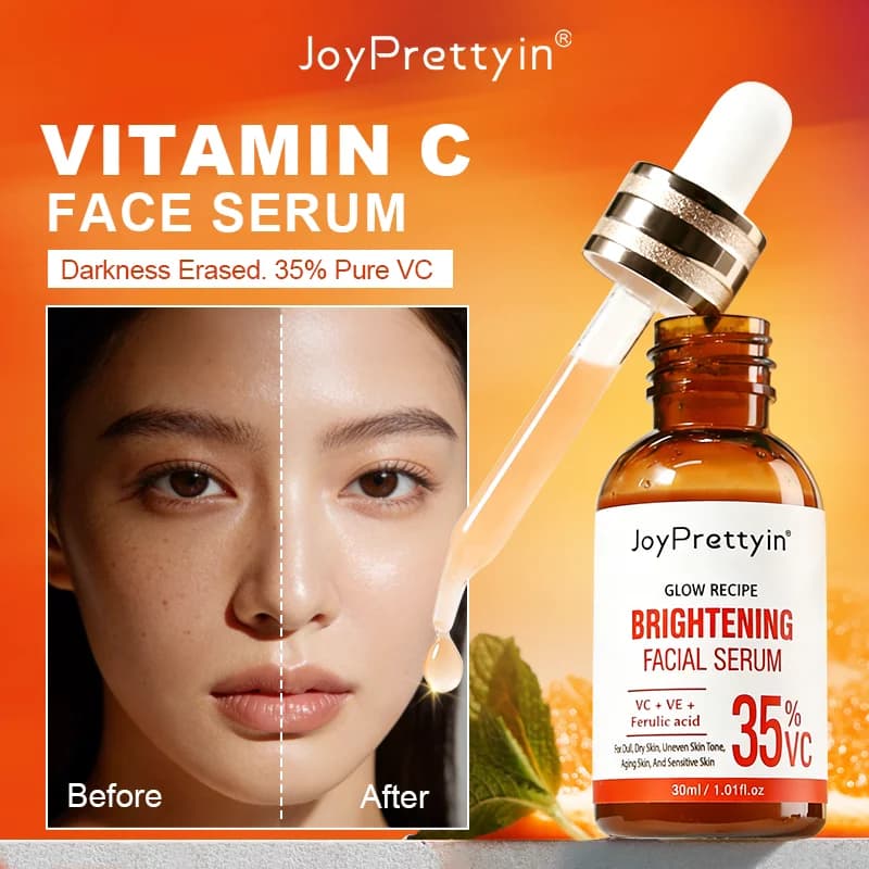 Siero Face Whitening Vitamin C Dissolvency Dark Macchie Hyaluronic Acid Moisturizing Repair Opaque facial Essence Skin Care Products