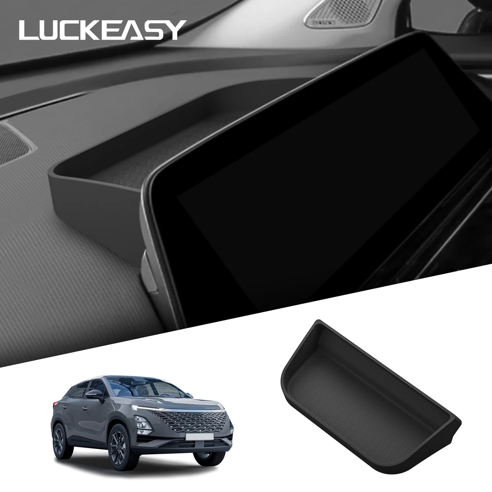 Per Chery OMODA C5 2022-2025 Cruscotto Dell'automobile Vassoio di Immagazzinaggio Accessori Interni Schermo di Controllo Centrale Scatola di Immagazzinaggio Posteriore organizzatore
