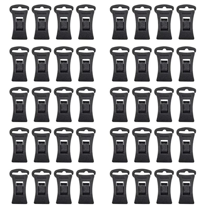 AEE4-40 Pieces Shoe Clips for Socks Socket Clips for Plump Clothes Clips for Knitting Clips for Drying or Hanging