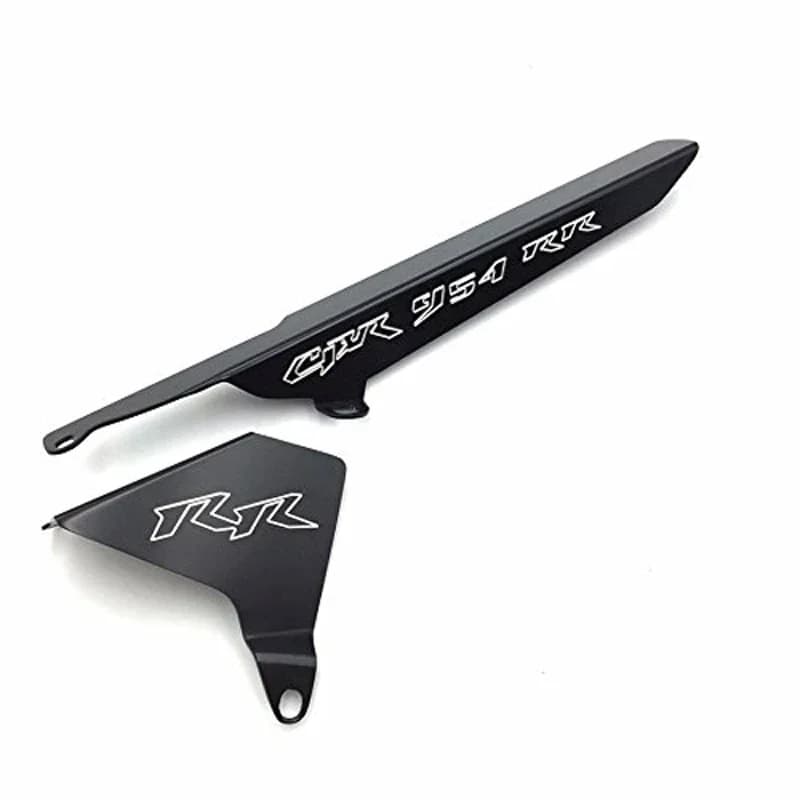 Moto Nero Parti Catena Guardie Copertura Per Honda CBR954RR 2002-2003 CBR929RR 2000-2001