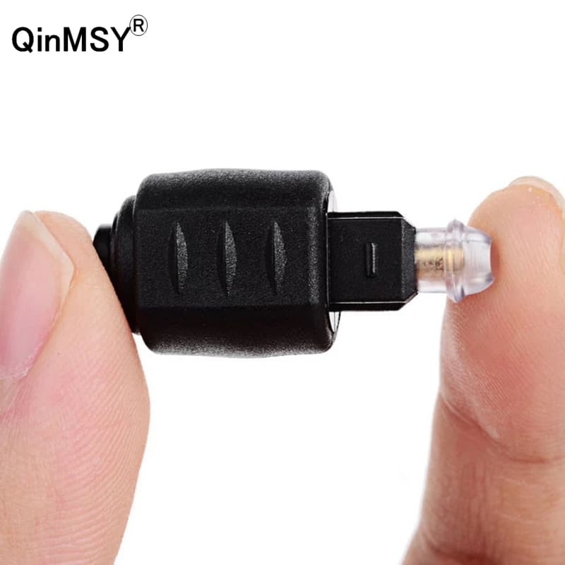 Spina Toslink ottica 1/2/5pcs 3.5mm femmina Mini Jack da 3.5mm a adattatore per connettori per cavo Audio ottico Toslink M digitale