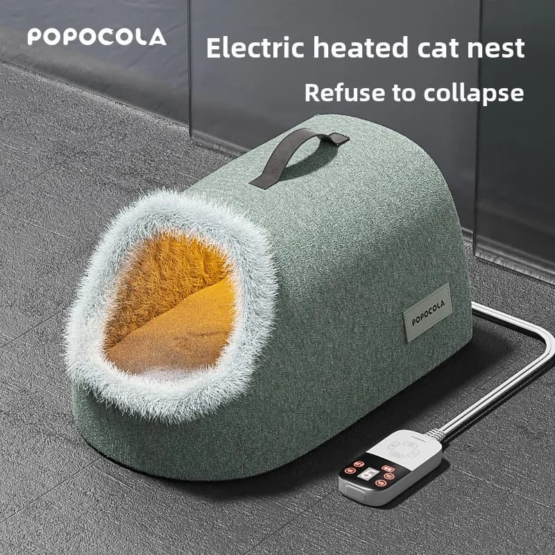 Cat nest winter warm electric blanket electric heating heating winter smart constant temperature kitten warm closed