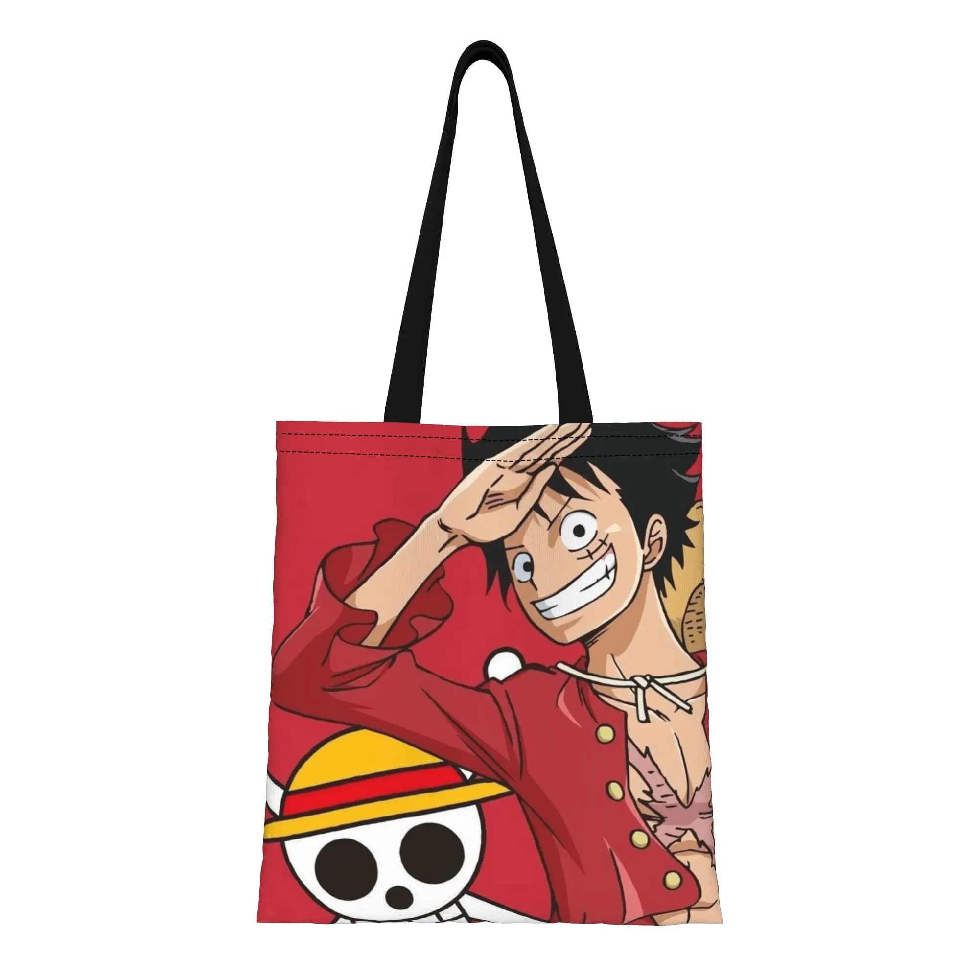 Borsa tote in tela Brave One Piece, perfetta per la spesa, borse da donna con manici superiori, ideale per il ritorno a scuola
