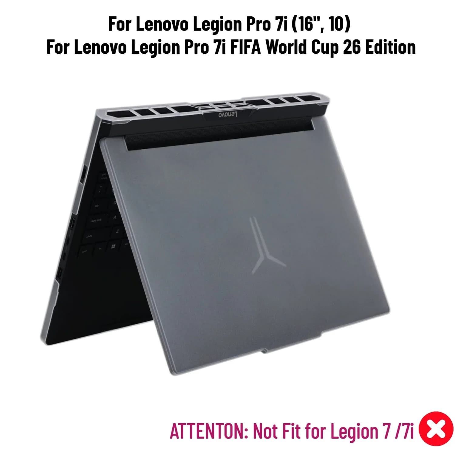 Frosted Plastic Shell for Lenovo Legion Pro 7i 7 Gen 10 16" Laptop Case Anti-Scratch for Legion Pro 7i FIFA World Cup 26 Edition