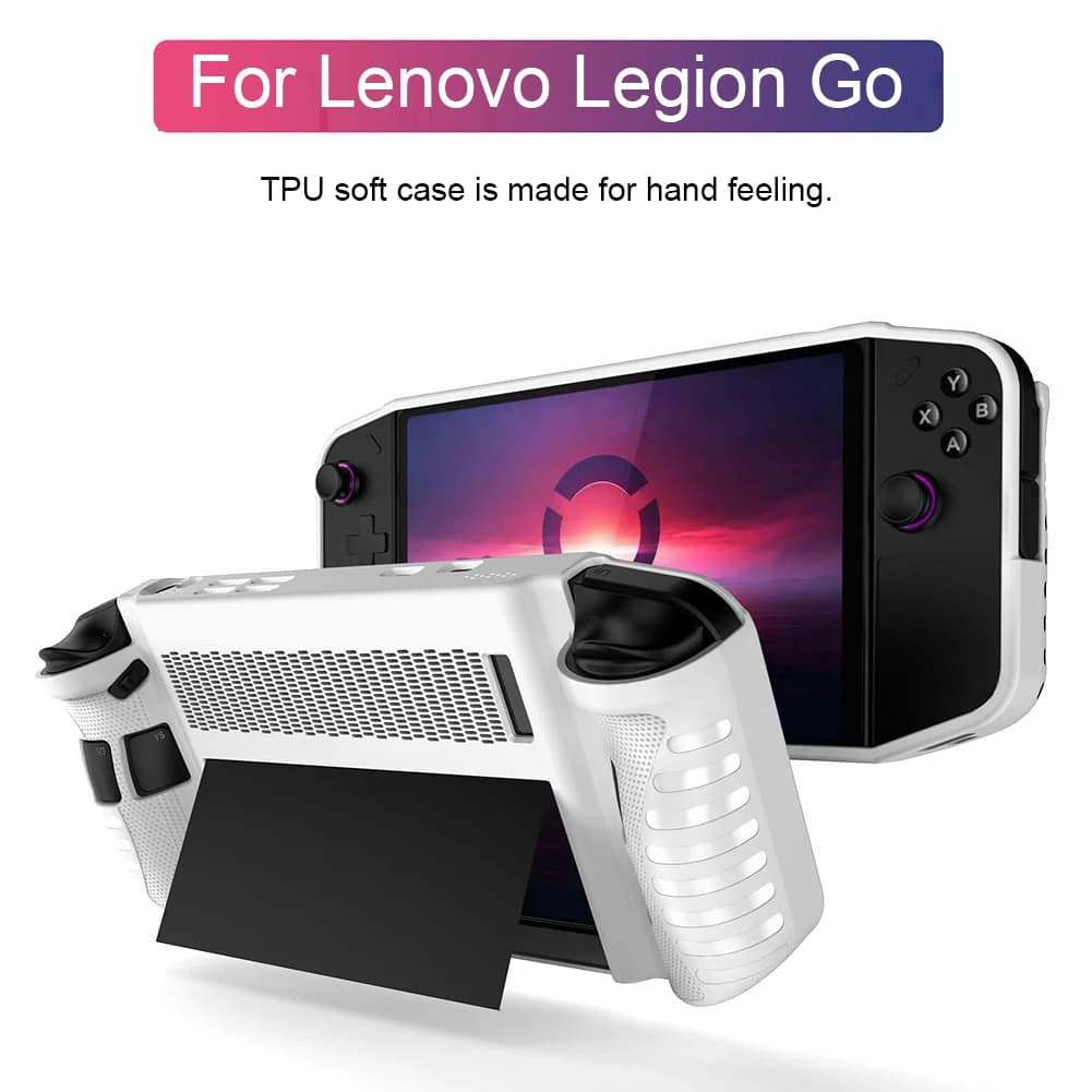 Custodia rigida in TPU per Lenovo Legion Go Console di gioco portatile custodia protettiva portatile accessori per la protezione dello schermo della pelle del corpo completo