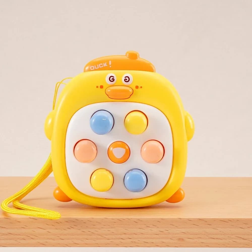 Cartoon Whack A Mole Toy Mini a forma di anatra Pop Fidget Toys Sollievo dallo stress Sensoriale Fidget Board Martellare Gioco Per i più piccoli Adulti