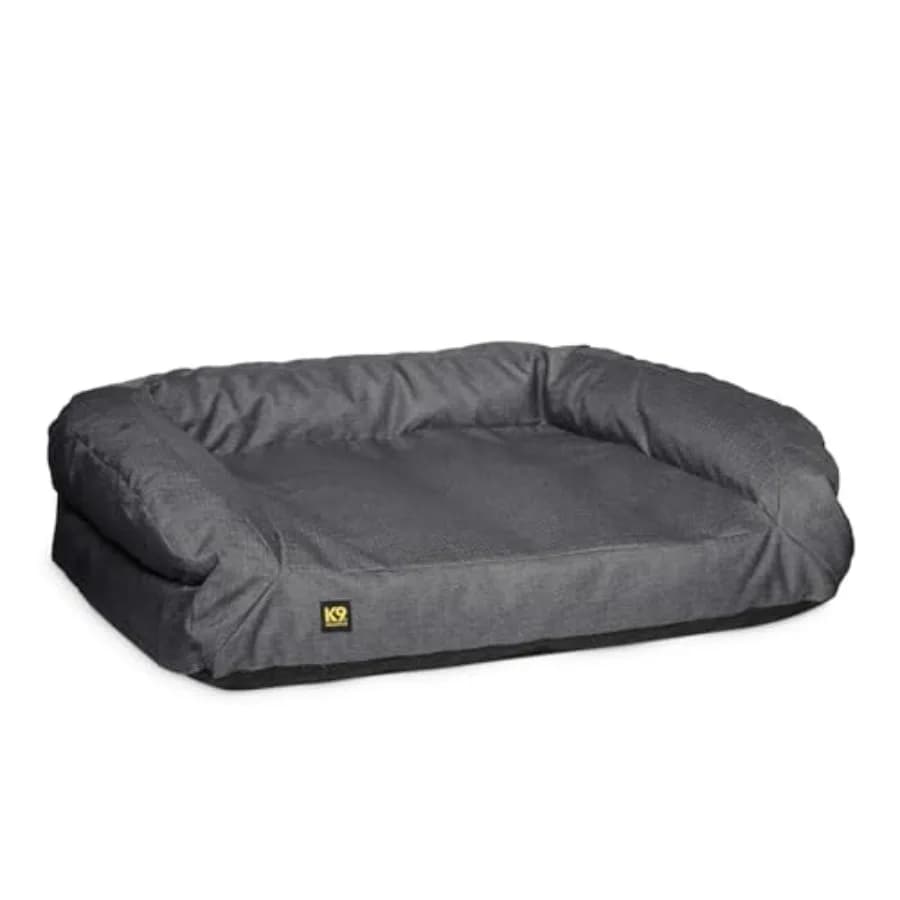 Cushion for Bearing Shape Dogs with Reinforced Base, Resistant and Waterproof, with Removable Cover and Washable - Tita Anti-slip Base