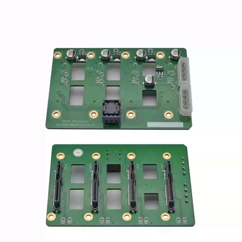 U-NAS Dedicated NAS Backplane For 4 Bay 8 Bay Chassis Support SAS 12Gbps SATA 6Gbps Storage Expansion Board