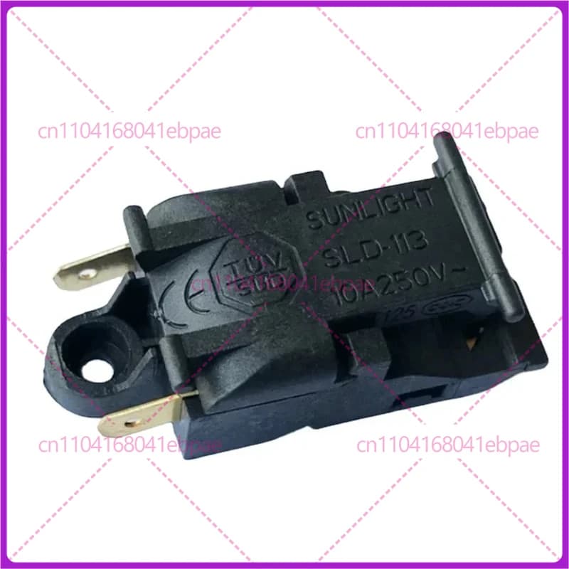 5 pcs SLD-113 10A 250 V Electric kettle Thermostat parts temperature control steam switch