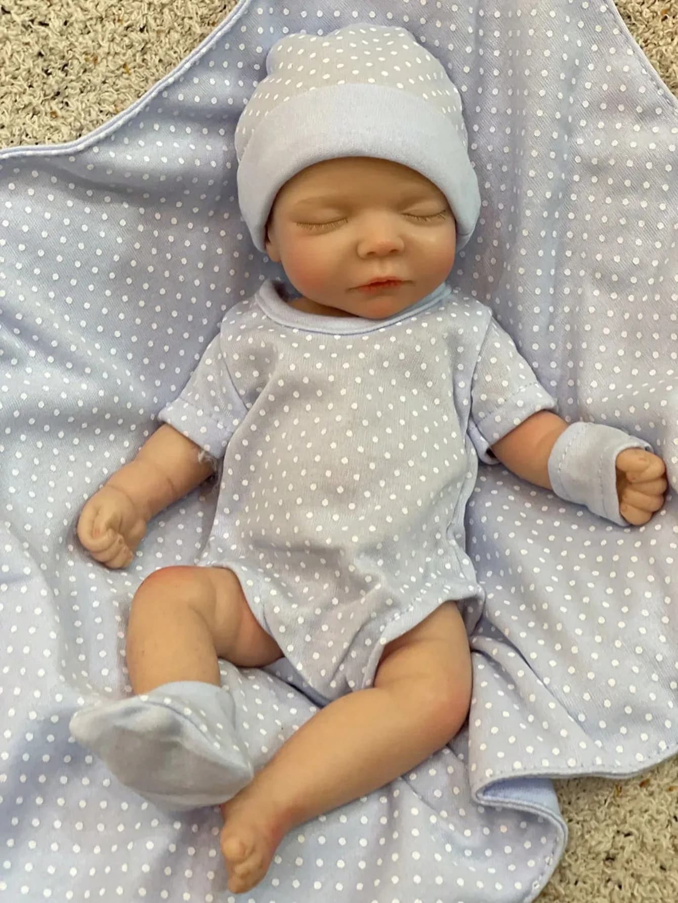 1 PC Sam Bebe Girl Full Silicone Reborn Doll per bambini regali di compleanno bambola neonato