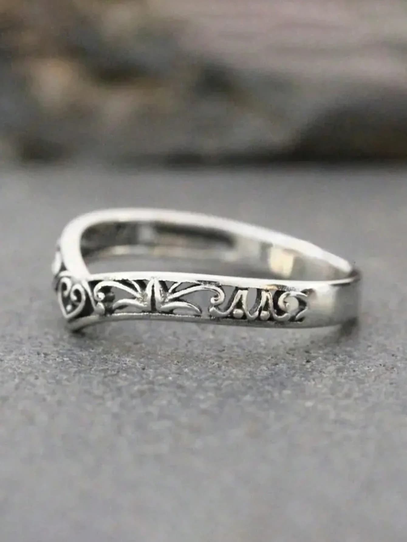 1 PC Elegante anello da donna per matrimonio, fidanzamento, anniversario, gioielli per feste, regalo di San Valentino