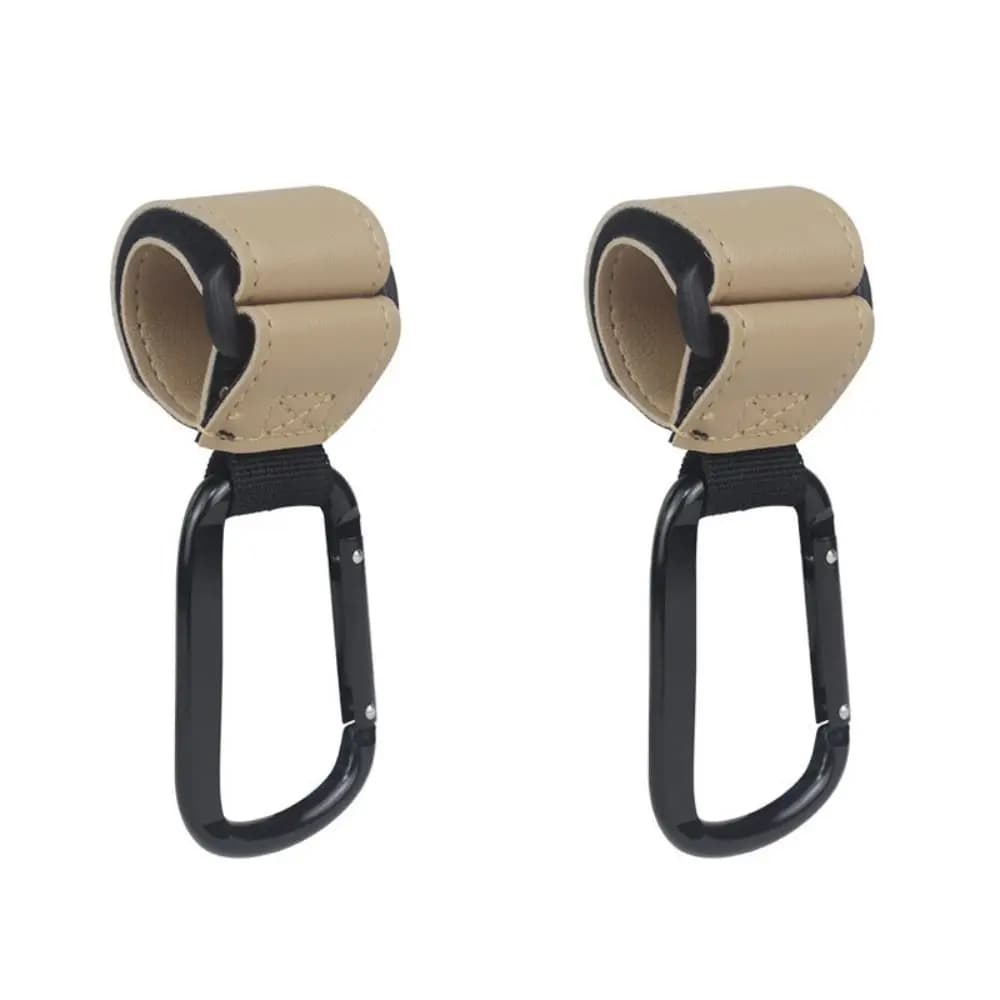 Accessori per passeggino in PU Accessori per seggiolino auto per bambini Gancio per borsa Ganci per carrozzina Gancio per bambino che aggancia ganci per passeggino per borsa per bambini