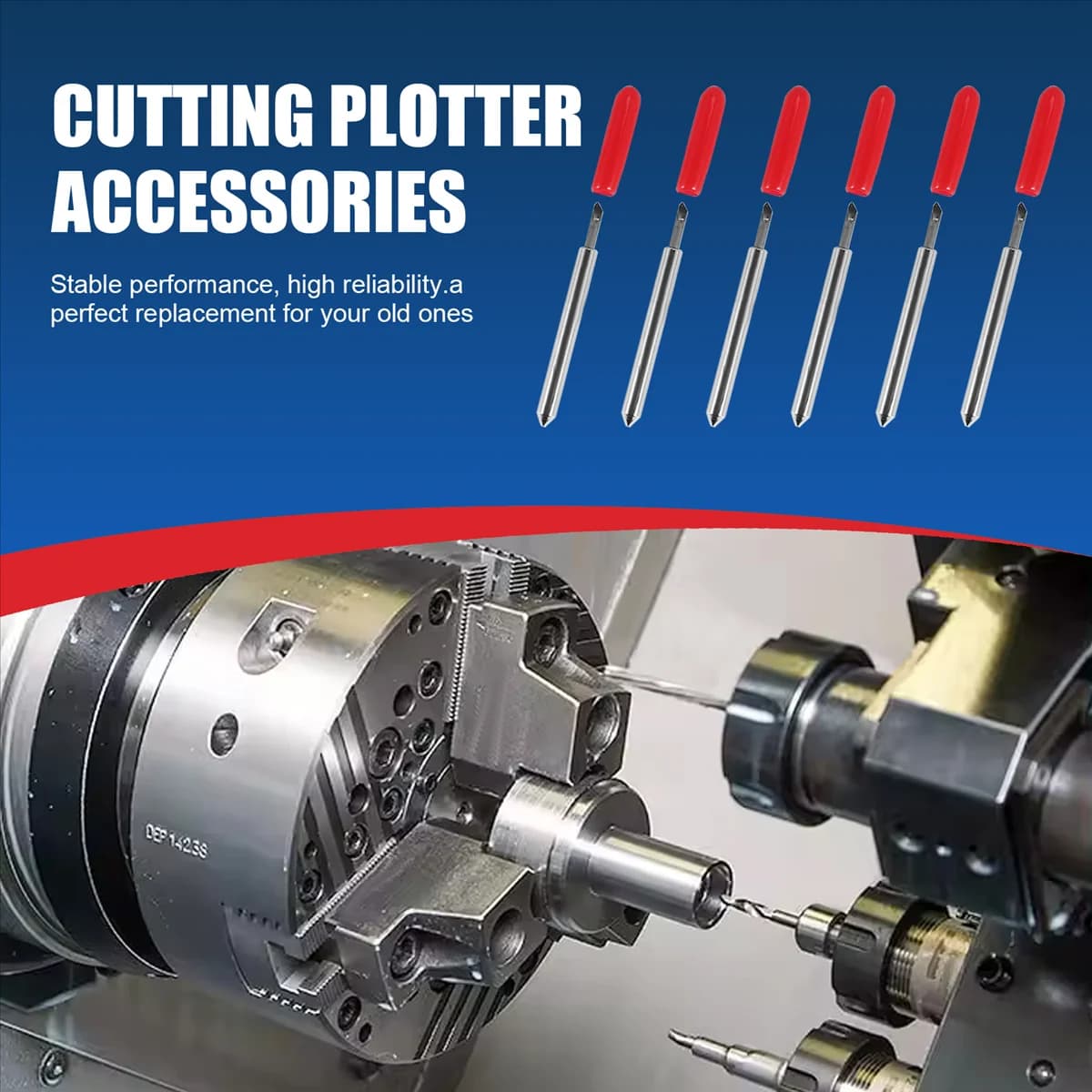 AT14 25 Pz 45 Gradi per Roland Plotter Da Taglio Vinile Coltello Lama Ad Alta Durezza Carburo di Tungsteno Macchina Utensile