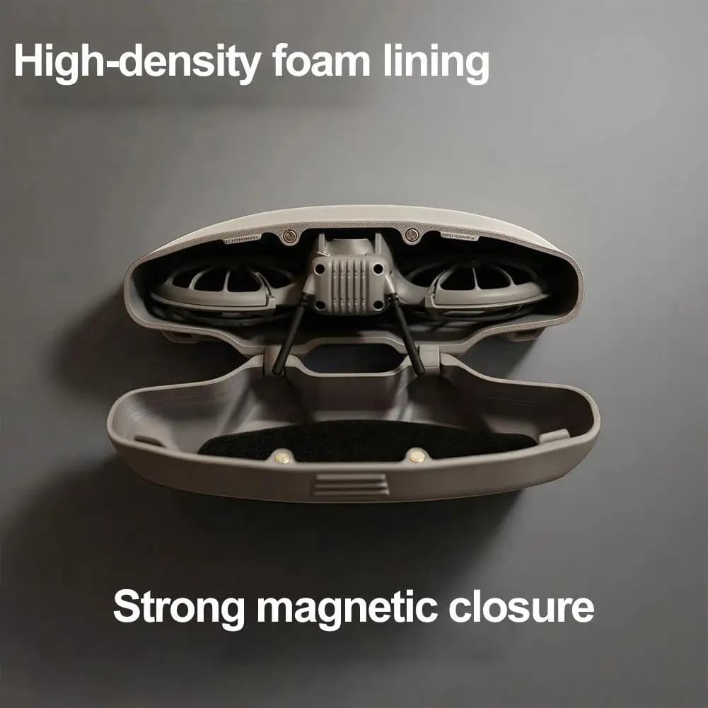 Protective Case for DJI Neo2 with Magnetic Clasp, Shock-resistant Rigid Case for DJI Neo 2 Accessories