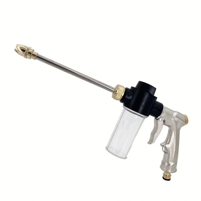Pistola ad Alta Pressione per Irrigazione, Spruzzatore per Giardino, Lavaggio Auto, Ugello Spray, Spruzzatore di Schiuma, Attrezzatura per Irrigazione