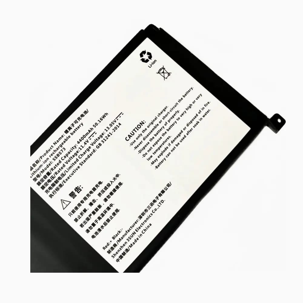 Laptop Battery SSBS73 11.4V/4400mAh/50.16WH For MECHREVO S3-01 S3-02 S3 Pro S5R S5R-5BB4U S5RHD-5BB4U Series Notebook