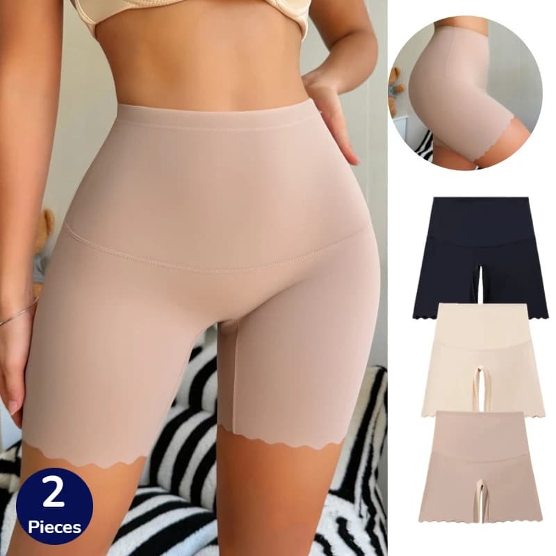 TrowBridge 2PCS Women's Modeling Mutandines High Life No Continuity Solution Shapewear Women's Bench Extra Firm Lingerie Body Shape Boyshorts Sale