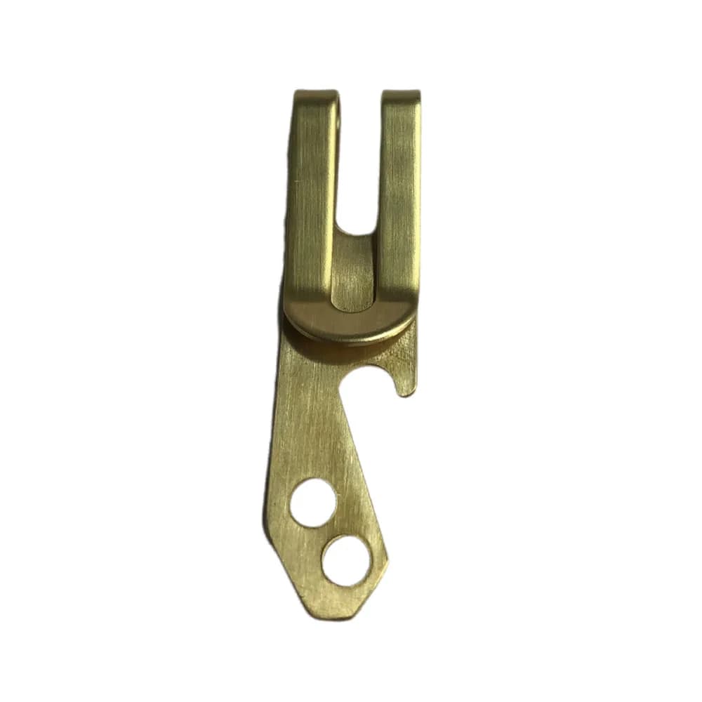 Multifunction Portable EDC Tool Clip - Stainless Steel Waist Belt Clip Bottle Opener Money Card Holder