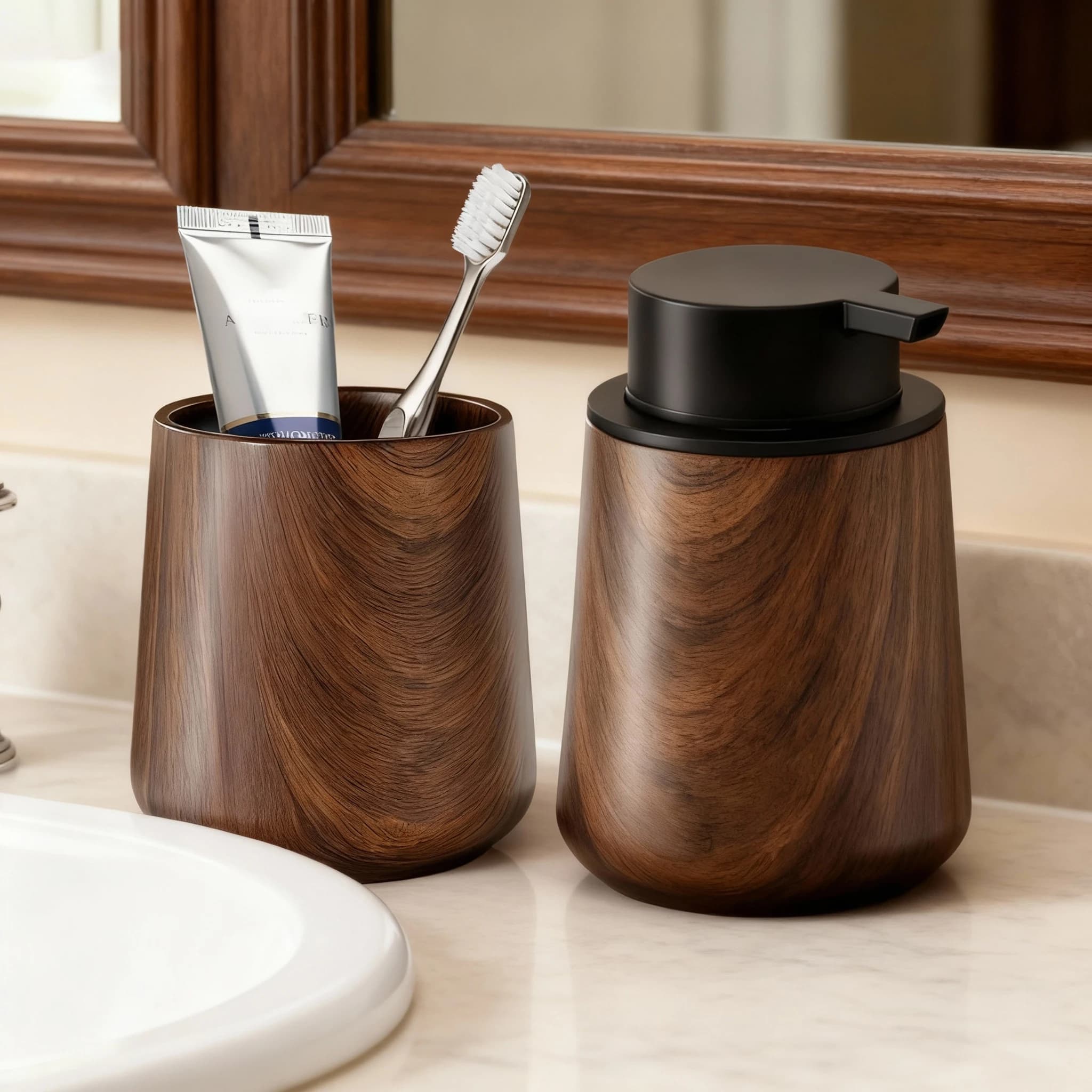 Dispenser di Sapone Liquido, Dispenser di Sapone Schiumogeno, Accessori per il Bagno