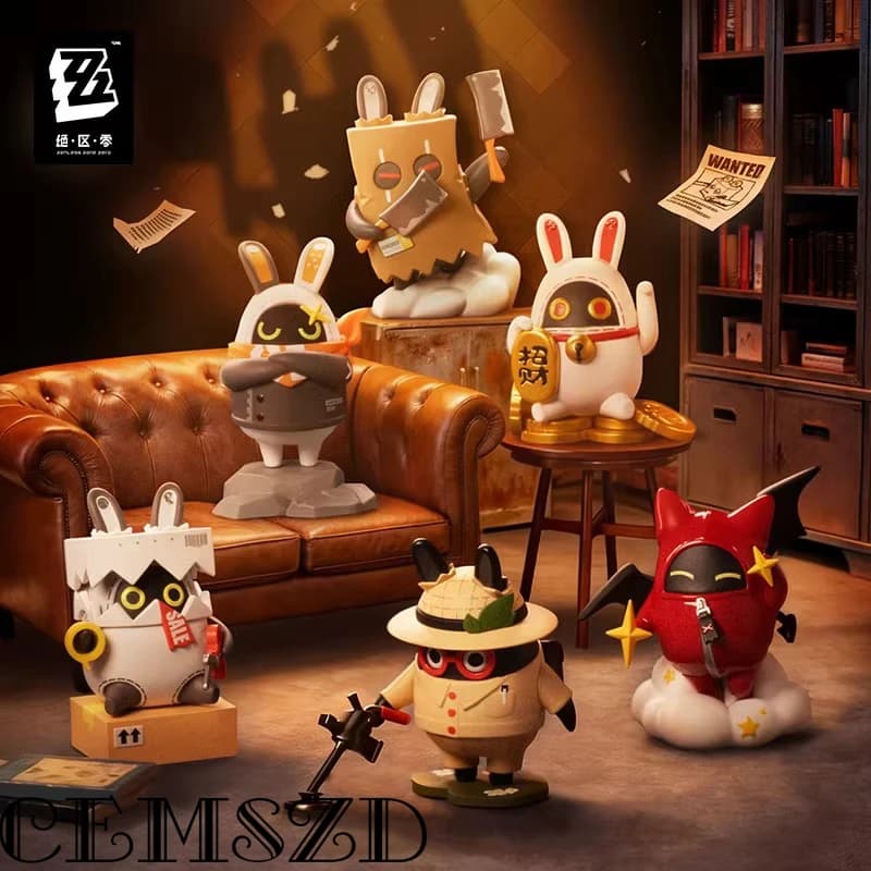 [Originale] miHoYo Game Zenless Zone Zero Serie BangBoo 7-9CM PVC Cosplay Safetyboo Bambola Anime Cartoon Regalo di Halloween