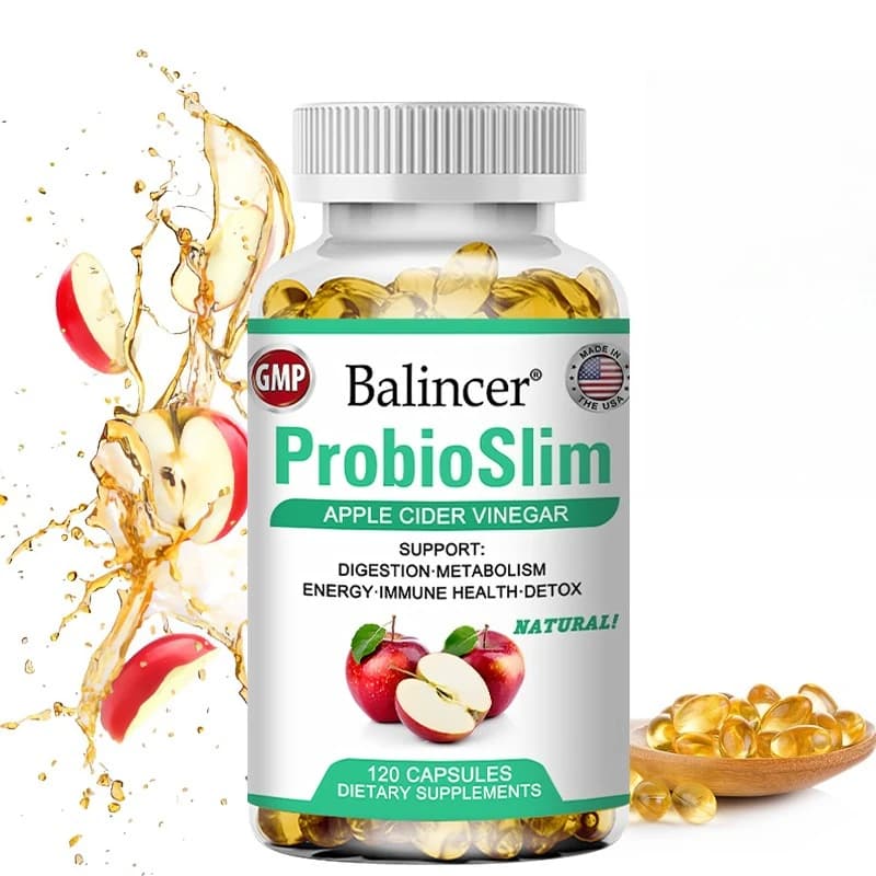 Capsules of handle vinegar - Detoxification, weight management, support cardiovascular and digestive health