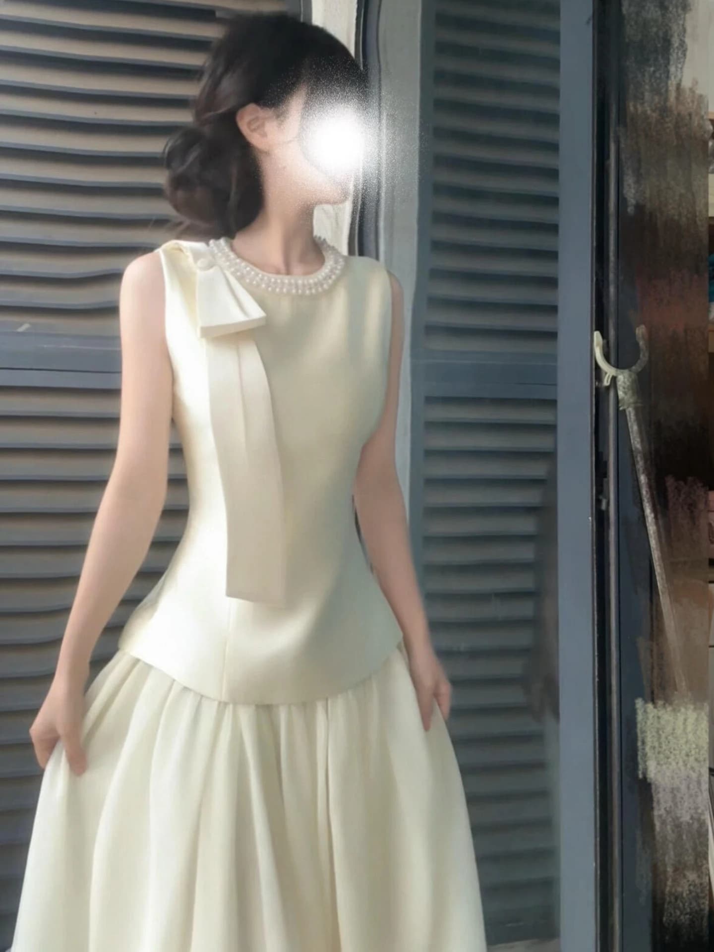Elegant Girl's Evening Dress High Waist Zipper Style Student Daily Wear Long Skirt Wedding Party Performance Suitable Long Dress