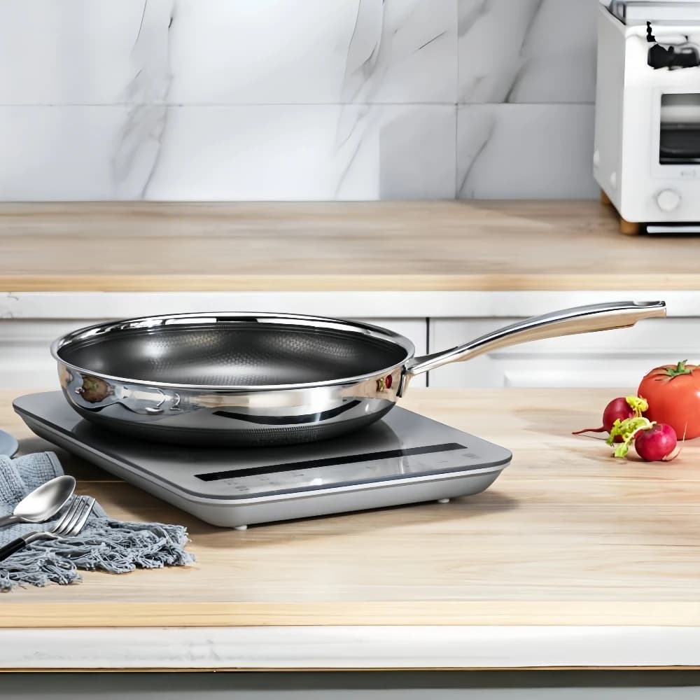 30 cm stainless steel non-stick pan, kitchen pot pans
